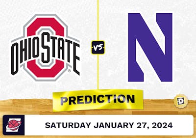 Ohio State vs. Northwestern Prediction, Odds, College Basketball Picks [1/27/2024]