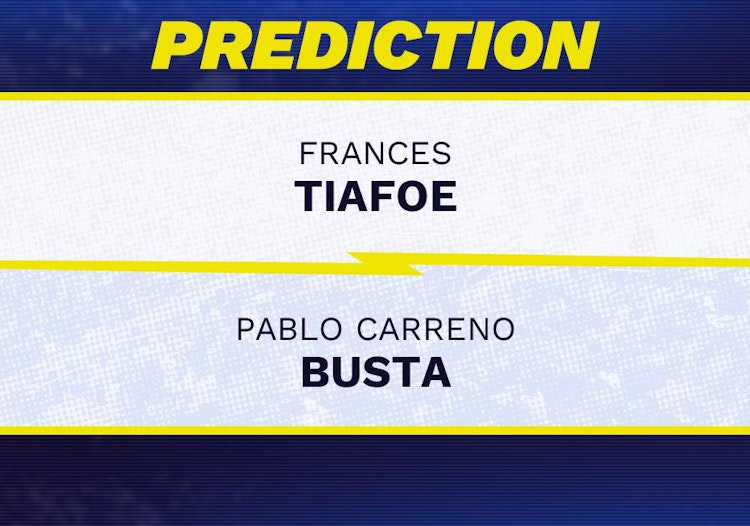 Frances Tiafoe vs Pablo Carreno Busta Tennis Prediction.