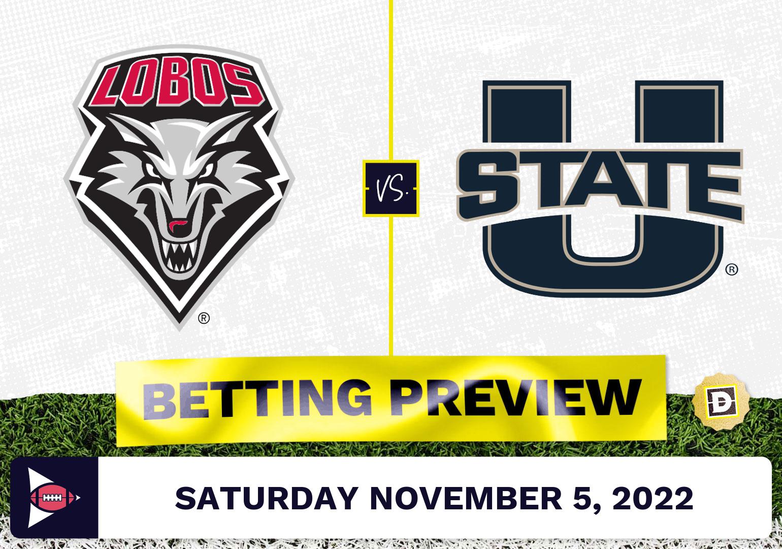 New Mexico vs. Utah State CFB Prediction and Odds - Nov 5, 2022