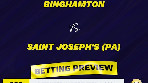 Binghamton vs. Saint Joseph's (PA) CBB Predictions and Odds - Dec 1, 2021