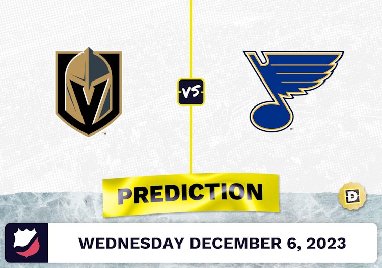 Vegas Golden Knights vs. St. Louis Blues Prediction and Odds - December 6, 2023