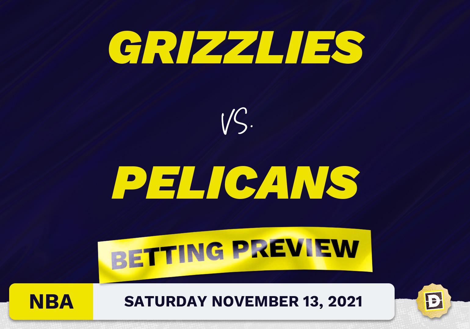 Grizzlies vs. Pelicans Predictions and Odds - Nov 13, 2021