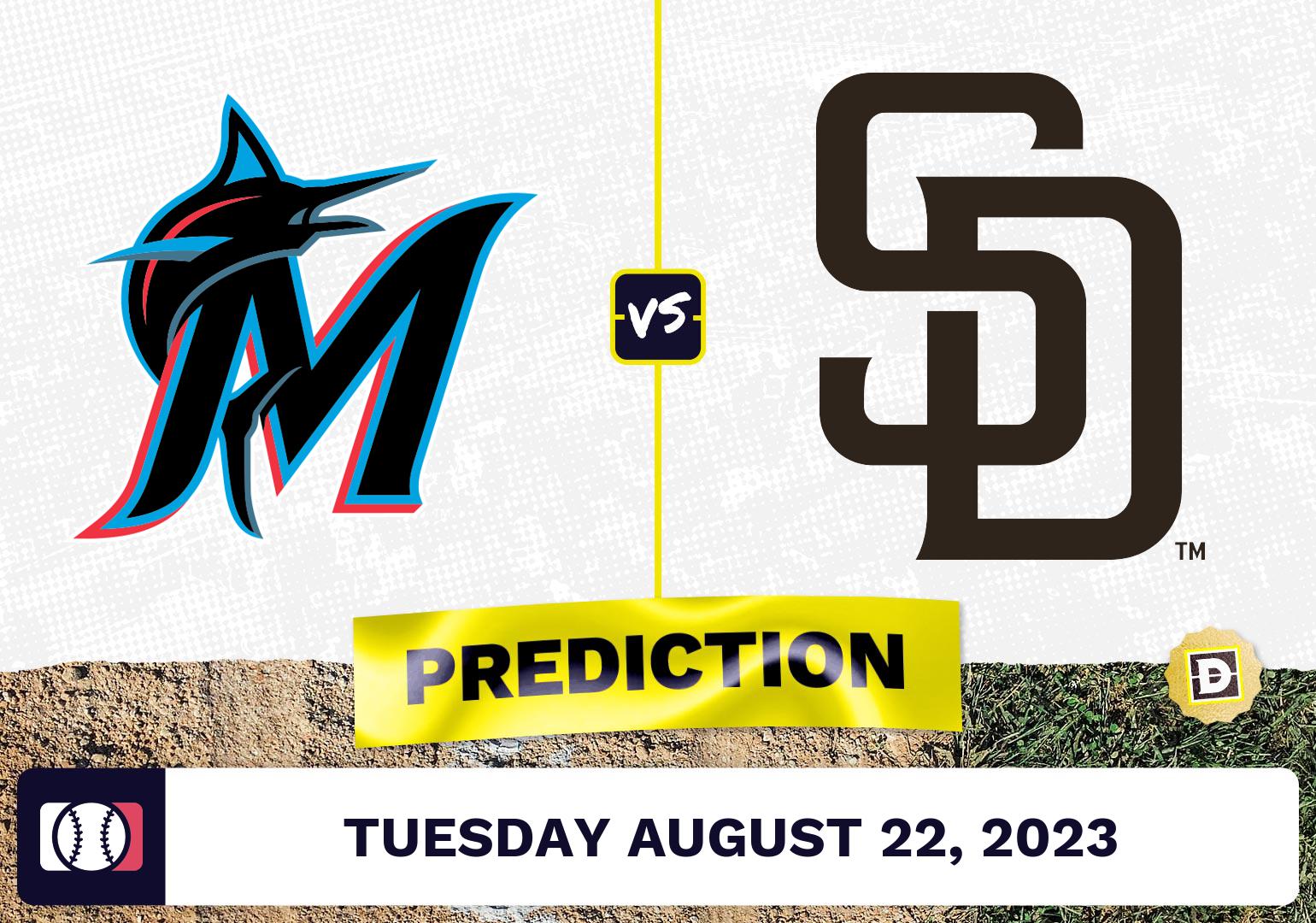 Marlins vs. Padres Prediction for MLB Tuesday [8/22/2023]
