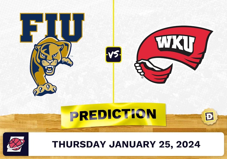 Florida International vs. Western Kentucky Prediction, Odds, College Basketball Picks [1/25/2024]