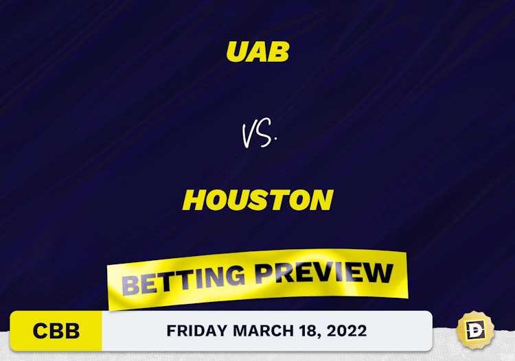 UAB vs. Houston CBB Predictions and Odds - Mar 18, 2022