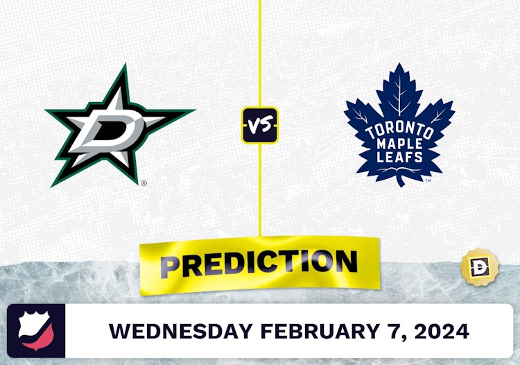 Dallas Stars vs. Toronto Maple Leafs Prediction, Odds, NHL Picks [2/7/2024]