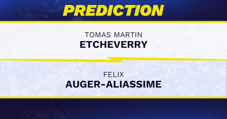 Tomas Etcheverry vs Felix Auger-Aliassime Tennis Prediction.