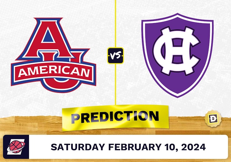 American University vs. Holy Cross Prediction, Odds, College Basketball Picks [2/10/2024]