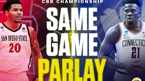 2023 NCAA Basketball Championship Game: UConn vs. San Diego State Same Game Parlay