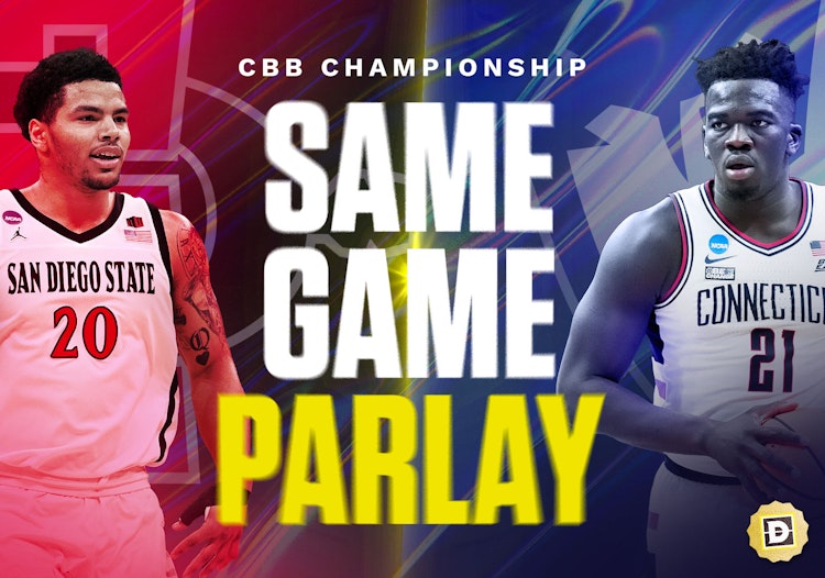 2023 NCAA Basketball Championship Game: UConn vs. San Diego State Same Game Parlay