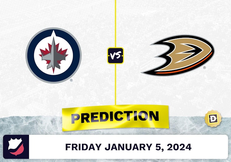 Winnipeg Jets vs. Anaheim Ducks Prediction, Odds, NHL Picks  [1/5/2024]