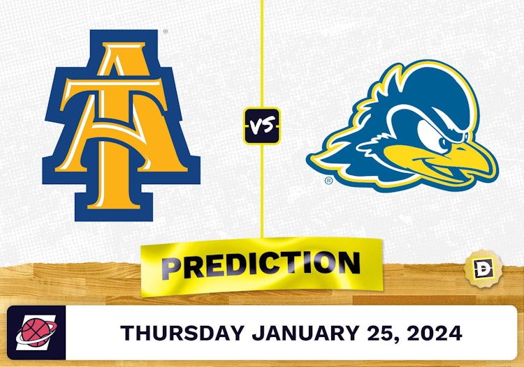 North Carolina A&T vs. Delaware Prediction, Odds, College Basketball Picks [1/25/2024]