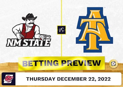 New Mexico State vs. North Carolina A&T CBB Prediction and Odds - Dec 22, 2022
