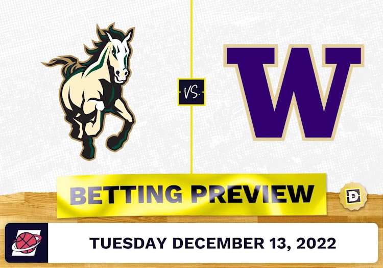 Cal Poly vs. Washington CBB Prediction and Odds - Dec 13, 2022