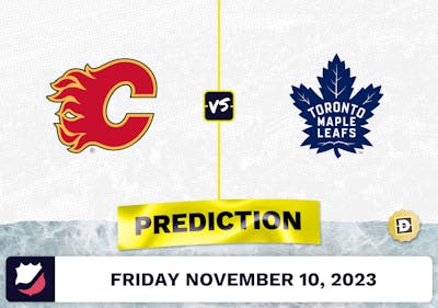 Flames vs. Maple Leafs Prediction and Odds - November 10, 2023