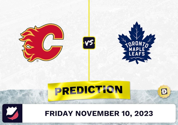 Flames vs. Maple Leafs Prediction and Odds - November 10, 2023