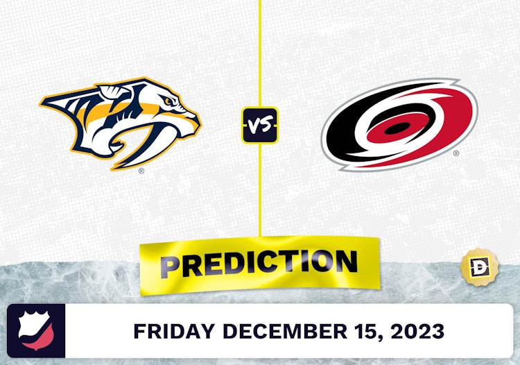 Nashville Predators vs. Carolina Hurricanes Prediction, Odds, Picks for NHL Friday [12/15/2023]