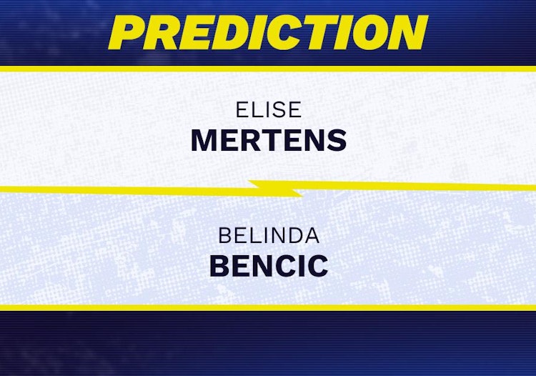 Elise Mertens vs Belinda Bencic Tennis Prediction.