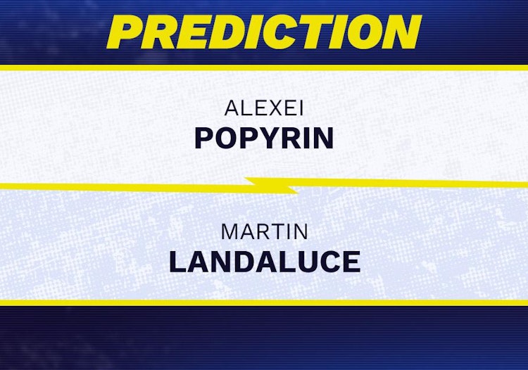 Alexei Popyrin vs Martin Landaluce Tennis Prediction.
