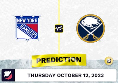Rangers vs. Sabres Prediction and Odds - October 12, 2023