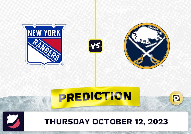 Rangers vs. Sabres Prediction and Odds - October 12, 2023