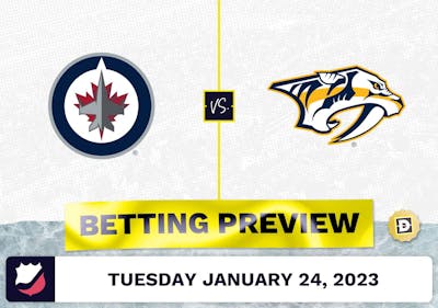 Jets vs. Predators Prediction and Odds - Jan 24, 2023