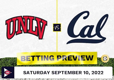UNLV vs. California CFB Prediction and Odds - Sep 10, 2022