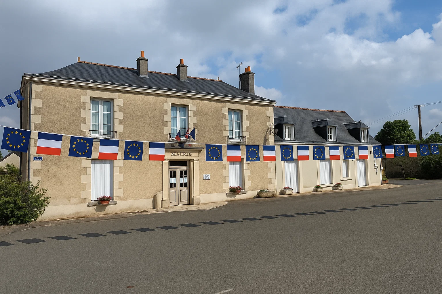 Drapeau et Banderoles ambiance halloween