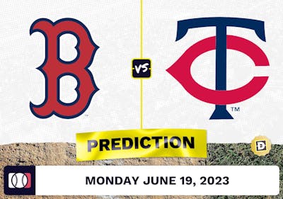 Red Sox vs. Twins Prediction for MLB Monday [6/19/2023]