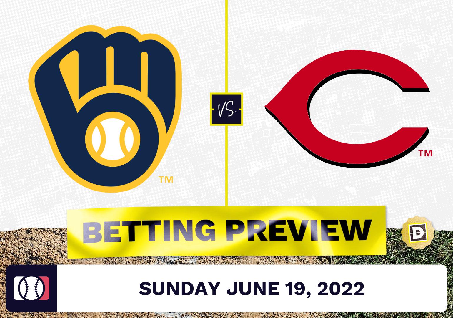 Brewers vs. Reds Prediction and Odds - Jun 19, 2022