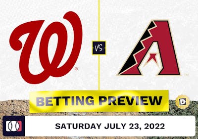 Nationals vs. Diamondbacks Prediction and Odds - Jul 23, 2022