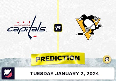 Washington Capitals vs. Pittsburgh Penguins Prediction, Odds, NHL Picks  [1/2/2024]
