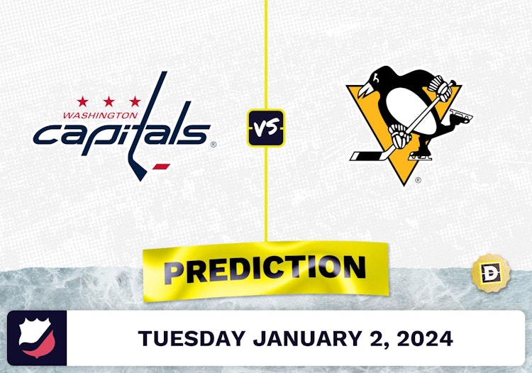 Washington Capitals vs. Pittsburgh Penguins Prediction, Odds, NHL Picks  [1/2/2024]