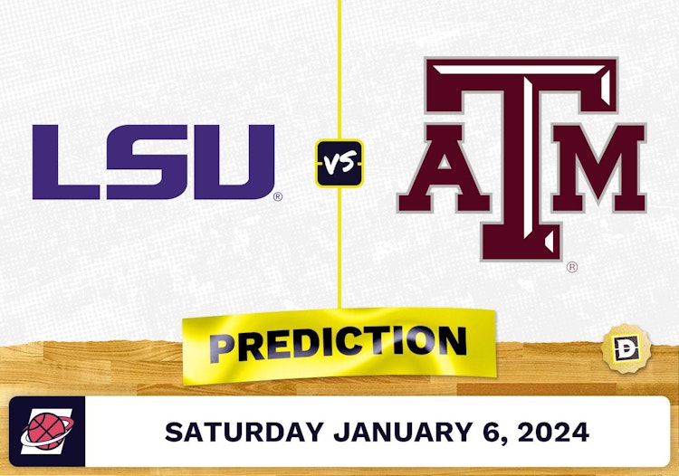 LSU vs. Texas A&M Prediction, Odds, College Basketball Picks  [1/6/2024]