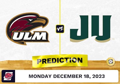 Louisiana-Monroe vs. Jacksonville Prediction, Odds, Picks for College Basketball Monday [12/18/2023]