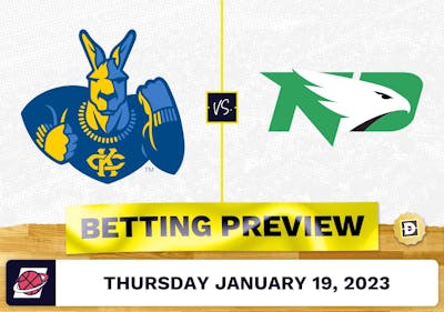 Kansas City vs. North Dakota CBB Prediction and Odds - Jan 19, 2023
