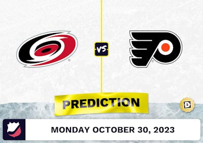 Hurricanes vs. Flyers Prediction and Odds - October 30, 2023