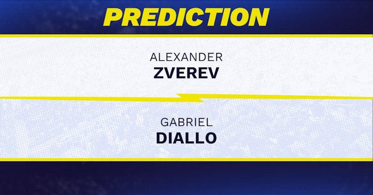 Alexander Zverev vs Gabriel Diallo Tennis Prediction.