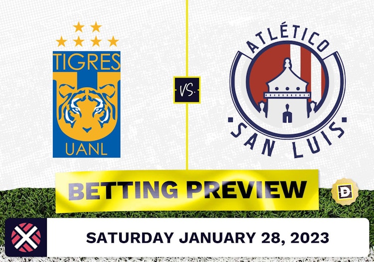 Tigres UANL vs. San Luis Prediction and Odds - Jan 28, 2023