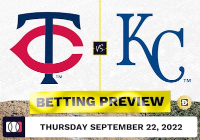Twins vs. Royals Prediction and Odds - Sep 22, 2022