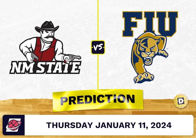 New Mexico State vs. Florida International Prediction, Odds, College Basketball Picks  [1/11/2024]