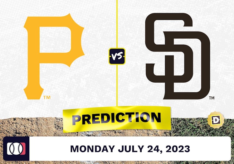 Pirates vs. Padres Prediction for MLB Monday [7/24/2023]