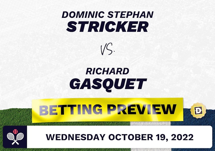 Dominic Stephan Stricker vs. Richard Gasquet Predictions - Oct 19, 2022