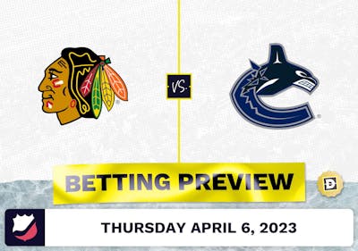 Blackhawks vs. Canucks Prediction and Odds - Apr 6, 2023