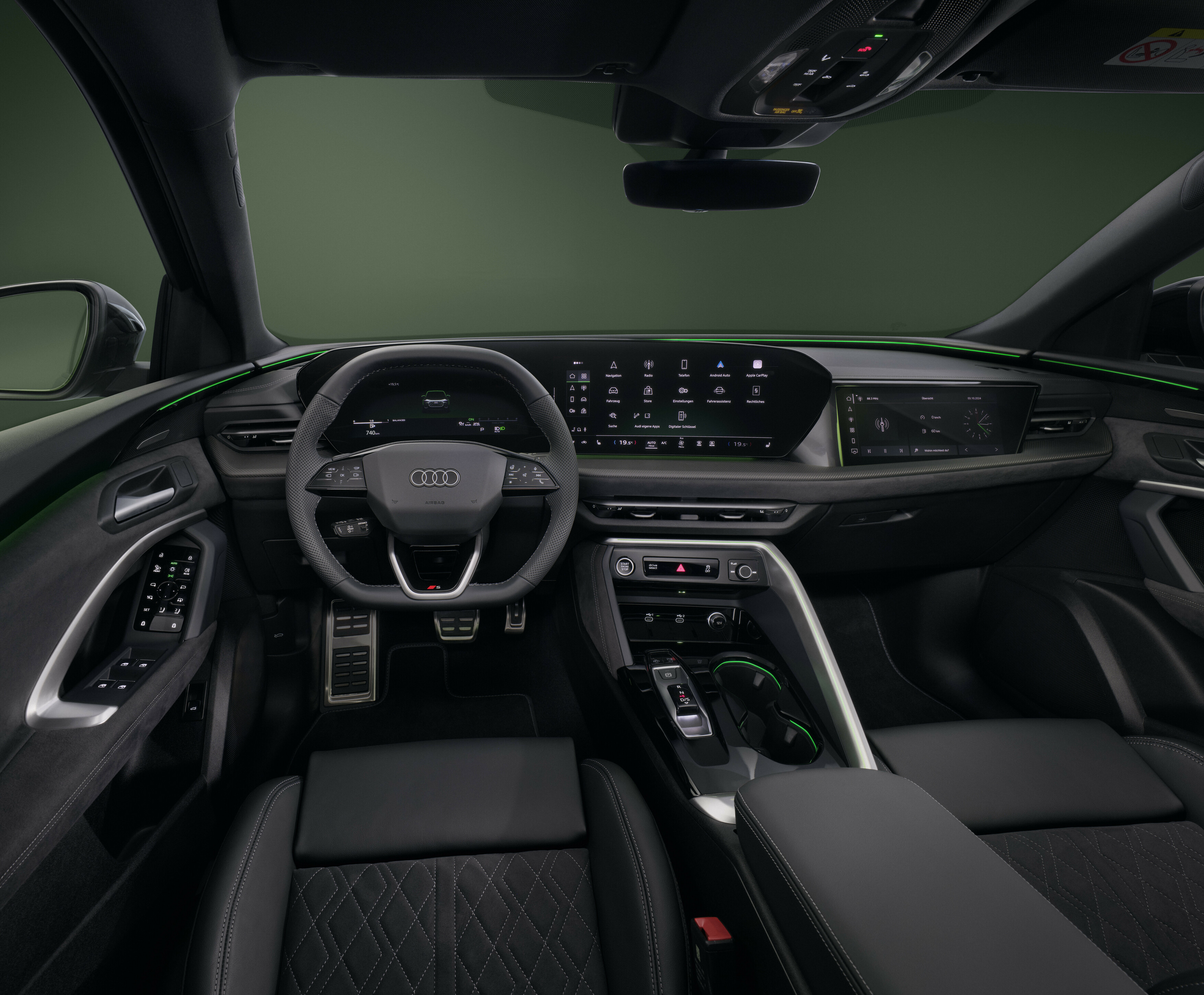Das Interieur des Audi Q5 Sportback