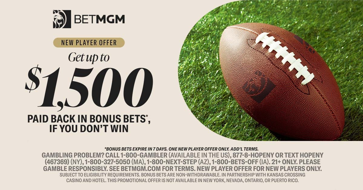 BetMGM Missouri bonus code “DIMERS100” debuts $1.5K bonus for MO sports betting launch