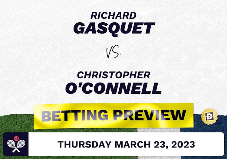 Richard Gasquet vs. Christopher O'Connell Predictions - Mar 23, 2023