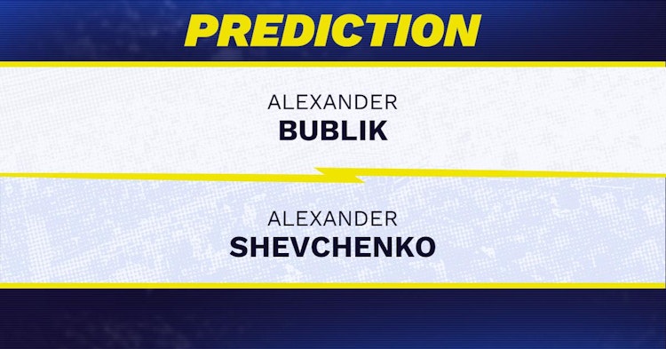 Alexander Bublik vs Alexander Shevchenko Tennis Prediction.
