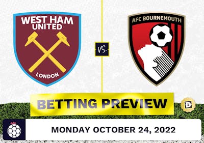 West Ham vs. Bournemouth Prediction and Odds - Oct 24, 2022