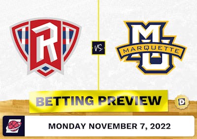 Radford vs. Marquette CBB Prediction and Odds - Nov 7, 2022